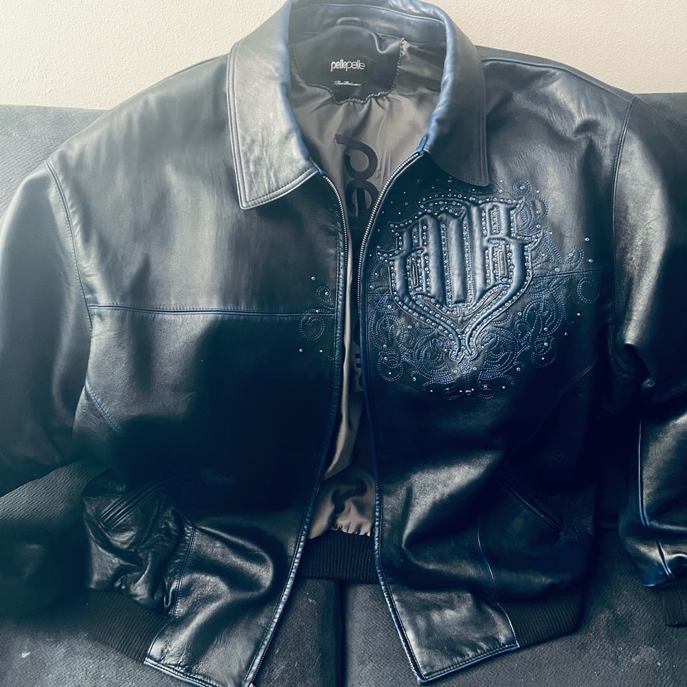 Pelle Pelle Men’s leather jacket Size 58 (4XL)